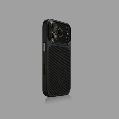 Carbon Fiber Textured iPhone Case, Premium Matte Finish Protective Cover